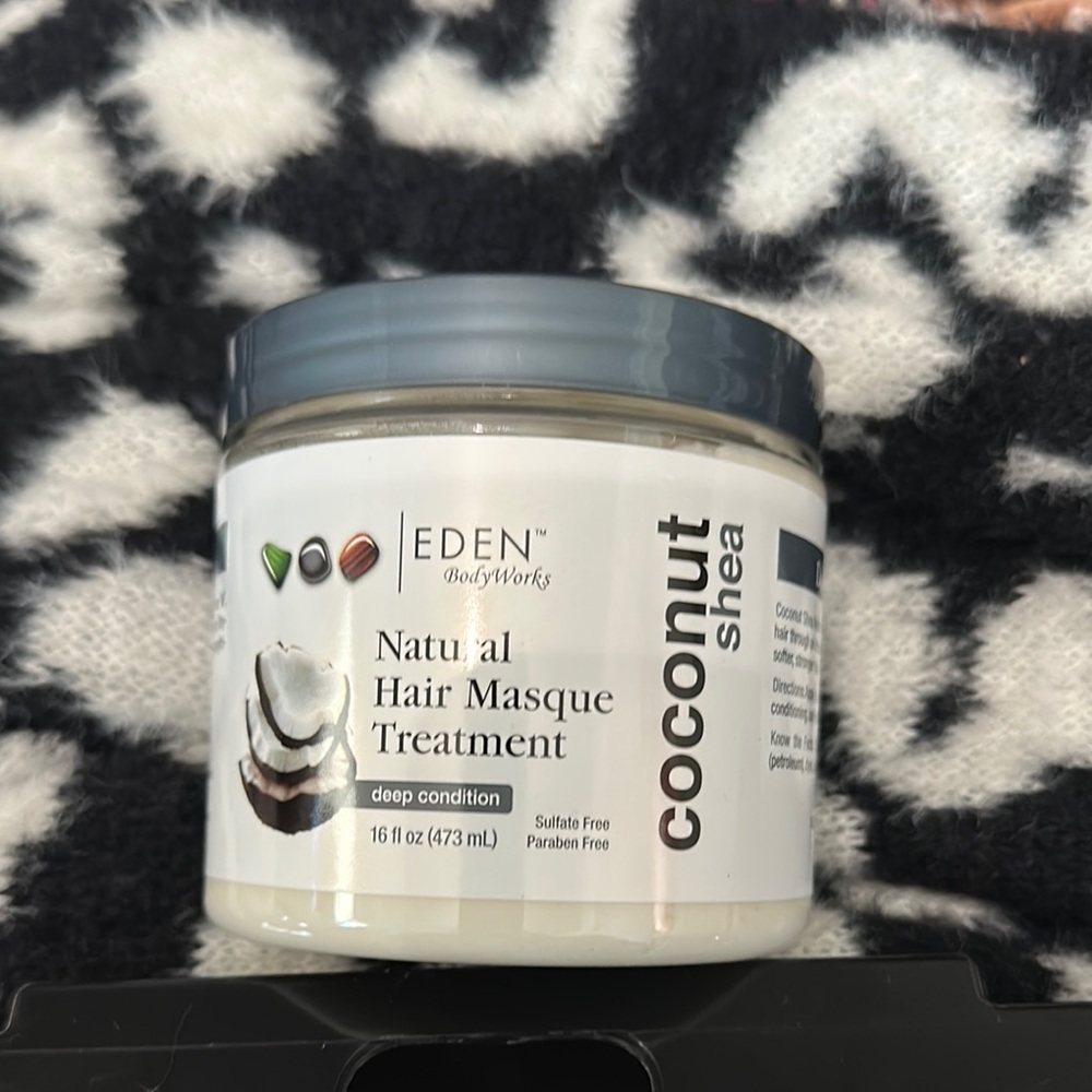 EDEN BodyWorks Coconut Shea Hair Masque Treatment - White